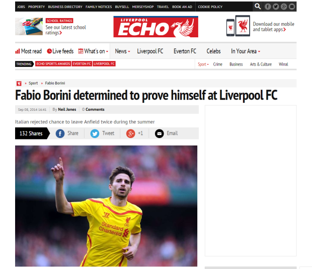 140909_Fabio Borini determined to prove himself at Liverpool FC   Liverpool Echo